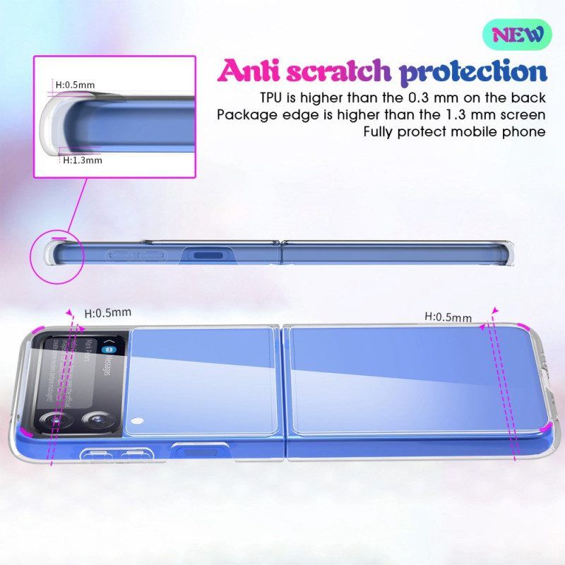 Hülle Für Samsung Galaxy Z Flip 4 Flip Case Kristall