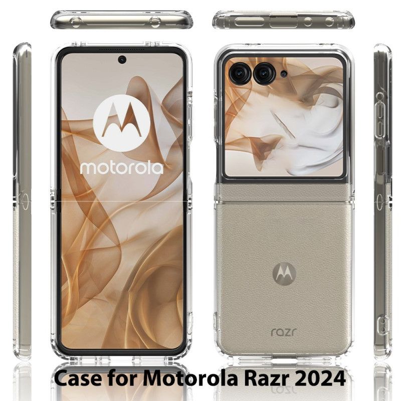 Hülle Motorola Razr 50 Handyhülle Transparent