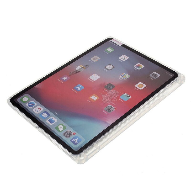 Hülle Für Ipad Pro 12.9" (2021) (2020) (2018) Transparenter Stifthalter