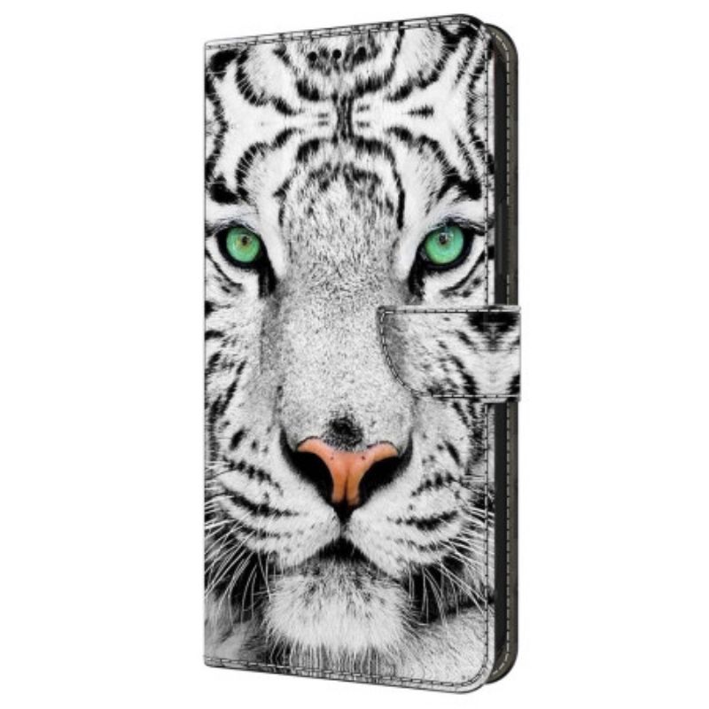 Lederhüllen Für Samsung Galaxy A16 5g Tiger