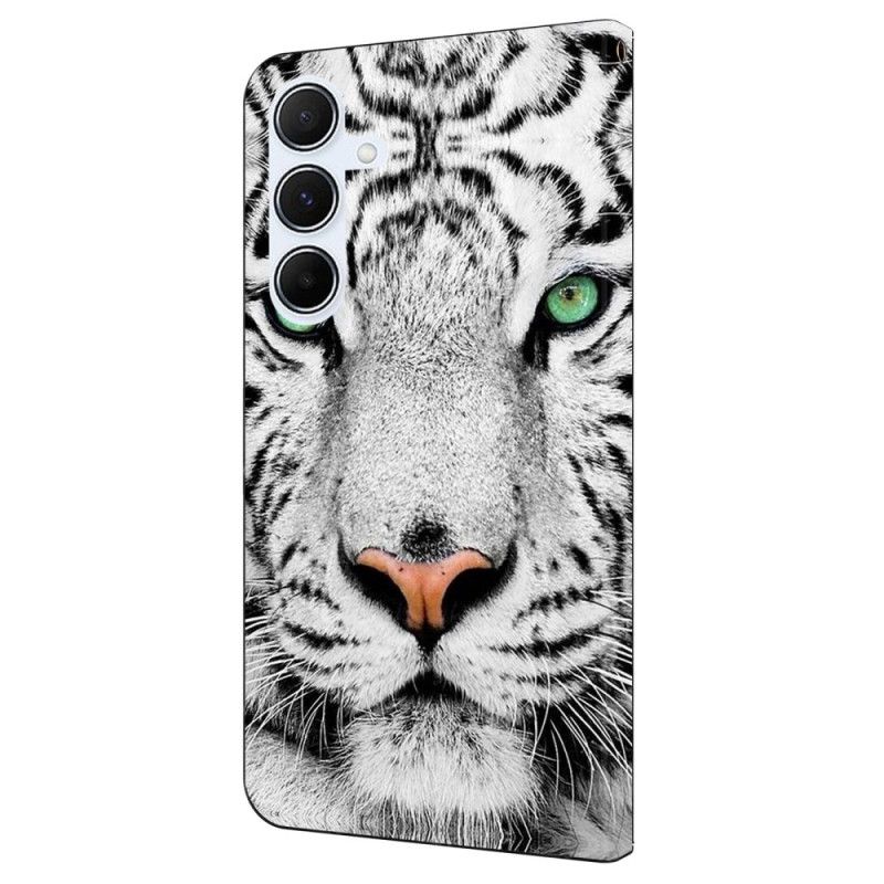 Lederhüllen Für Samsung Galaxy A16 5g Tiger