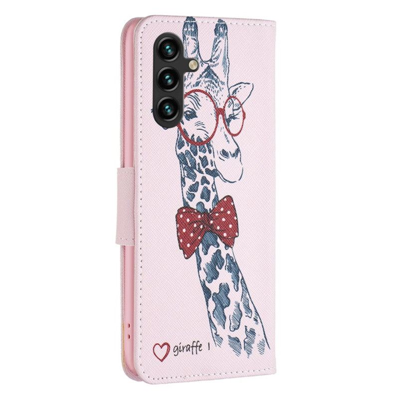 Lederhüllen Samsung Galaxy A16 5g Handyhülle Intello-giraffe