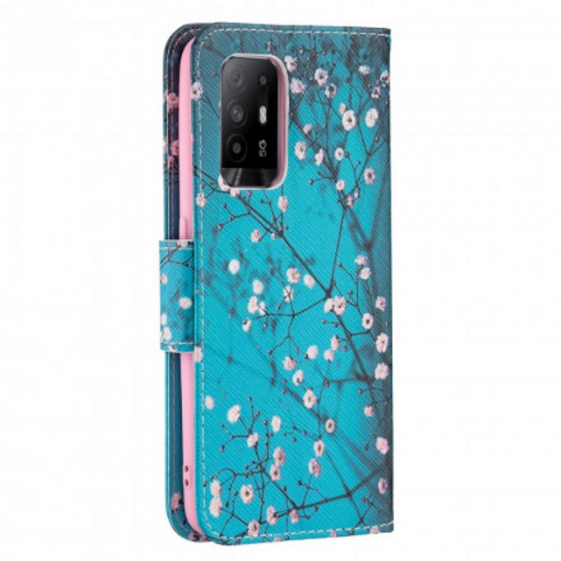 Flip Case Oppo A94 5g Blühende Zweige