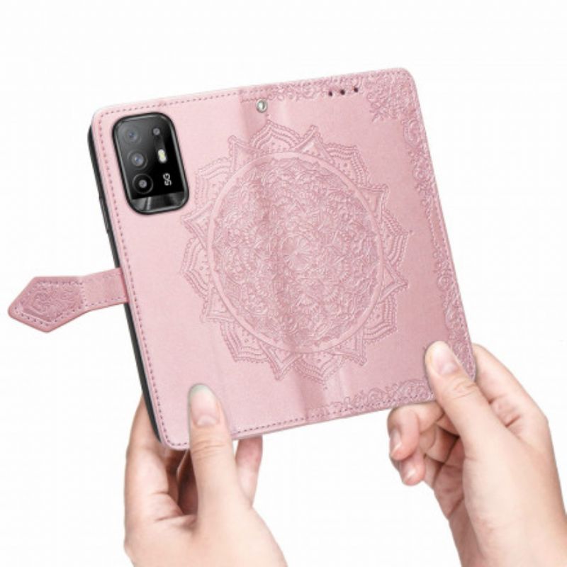 Lederhüllen Für Oppo A94 5g Mandala Mittelalter