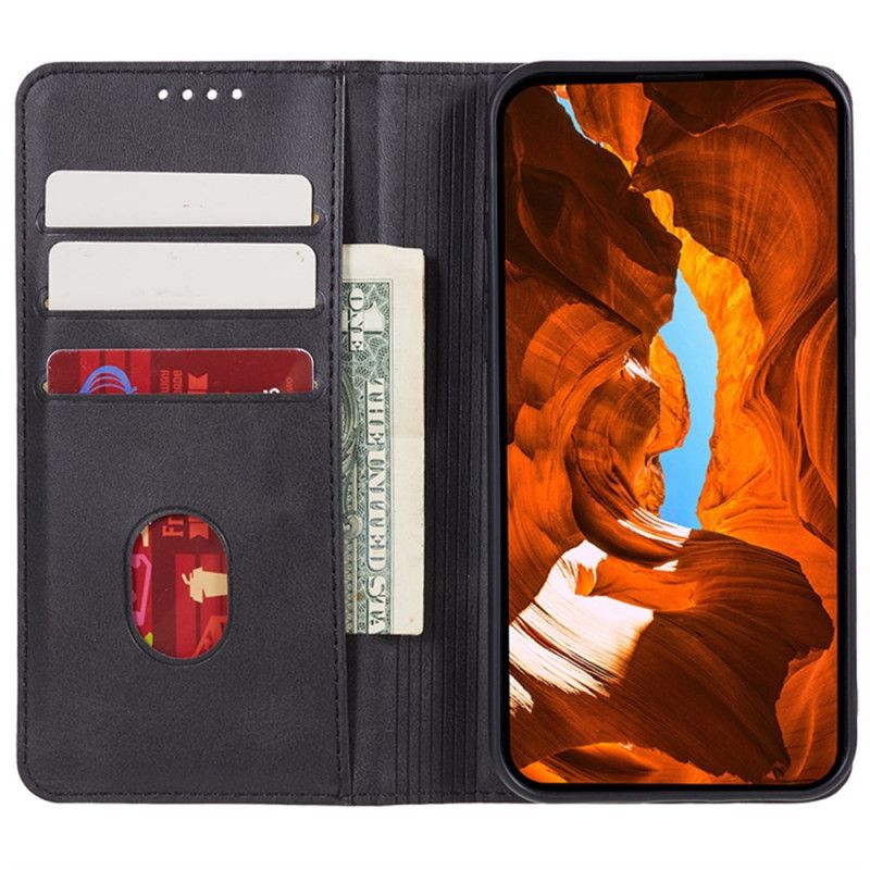 Flip Case Motorola Edge 50 Neo Lederstil