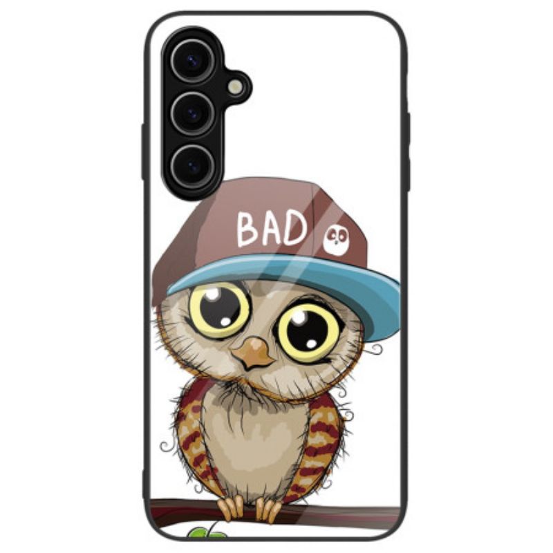 Hülle Für Samsung Galaxy S24 Fe Bad Owl Gehärtetes Glas