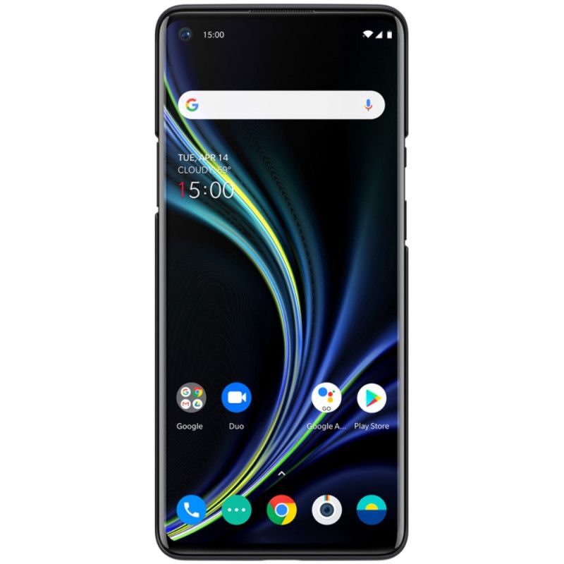 Hülle OnePlus 8 Pro Schwarz Starrer Gefrosteter Nillkin