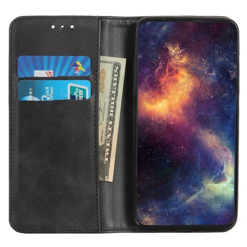 Schutzhülle Für Samsung Galaxy S23 Plus 5G Flip Case Spaltleder