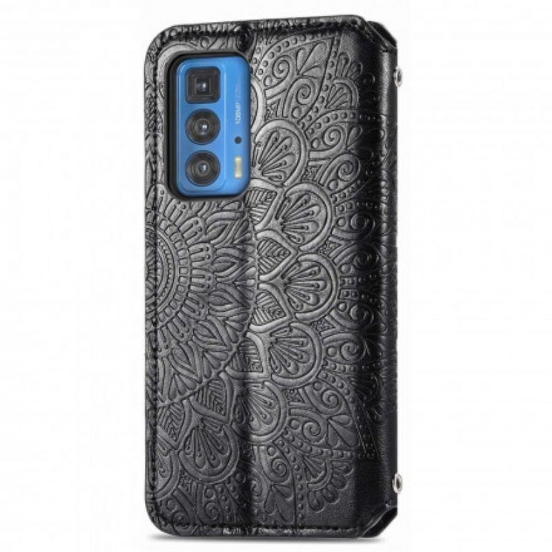 Schutzhülle Für Motorola Edge 20 Pro Flip Case Mandala