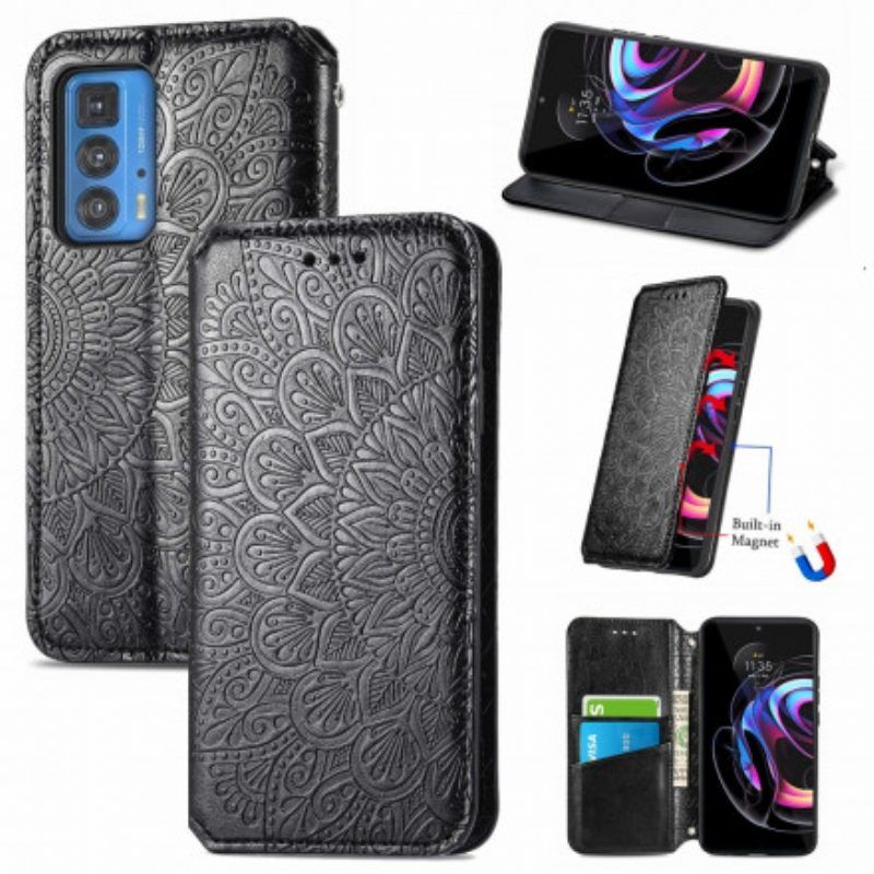 Schutzhülle Für Motorola Edge 20 Pro Flip Case Mandala