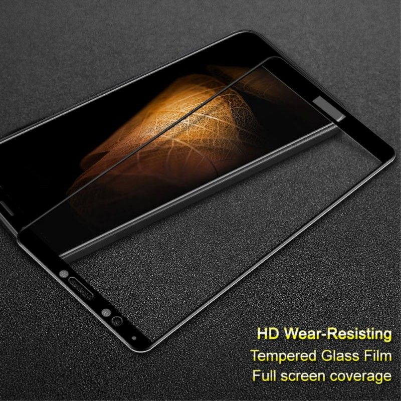 Imak-Schutz Aus Gehärtetem Glas Für Honor 7C Schwarz