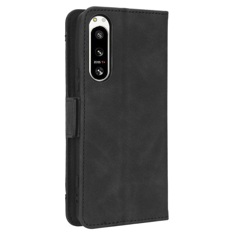 Flip Case Für Sony Xperia 5 IV Multi-card Premier Class