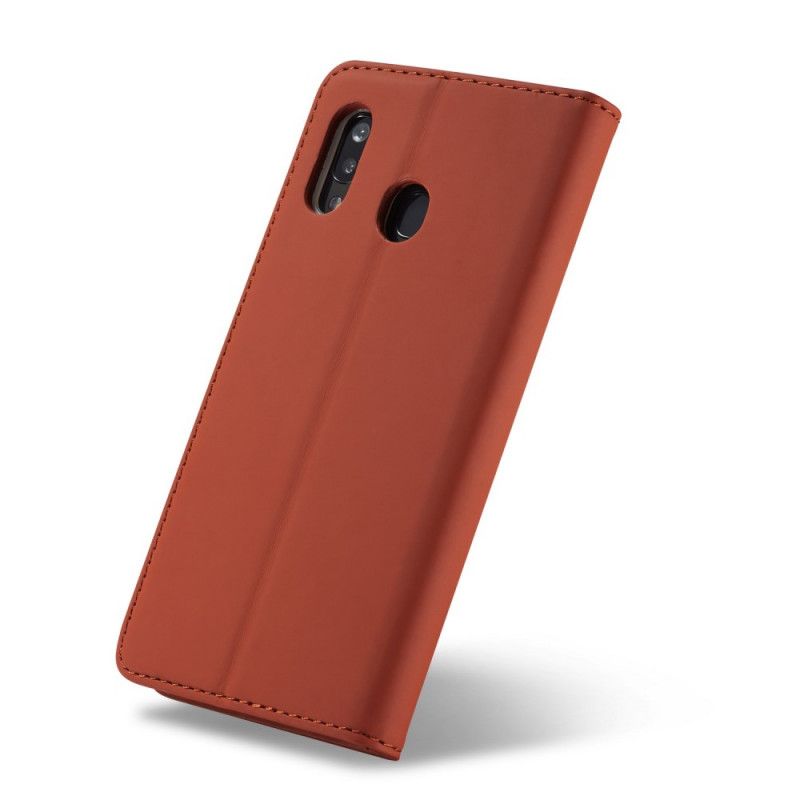 Flip Case Samsung Galaxy A20E Rot Zukünftige Lc.Imeeke