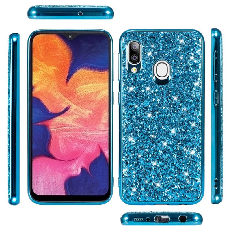 Hülle Samsung Galaxy A20E Schwarz Ich Bin Glitzernd