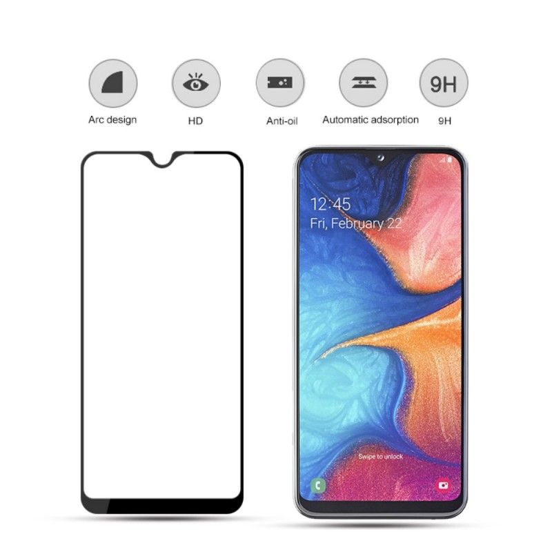 Schutz Aus Gehärtetem Glas Für Den Bildschirm Des Samsung Galaxy A20E Amorus