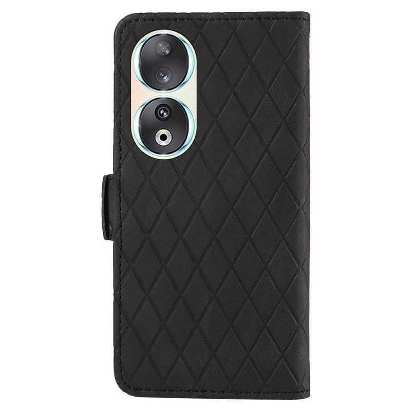 Flip Case Für Honor 90 Diamanten