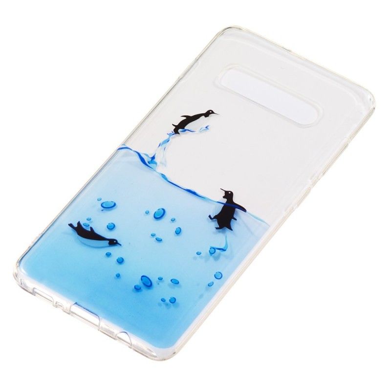 Hülle Für Samsung Galaxy S10 Plus Pinguinspiel