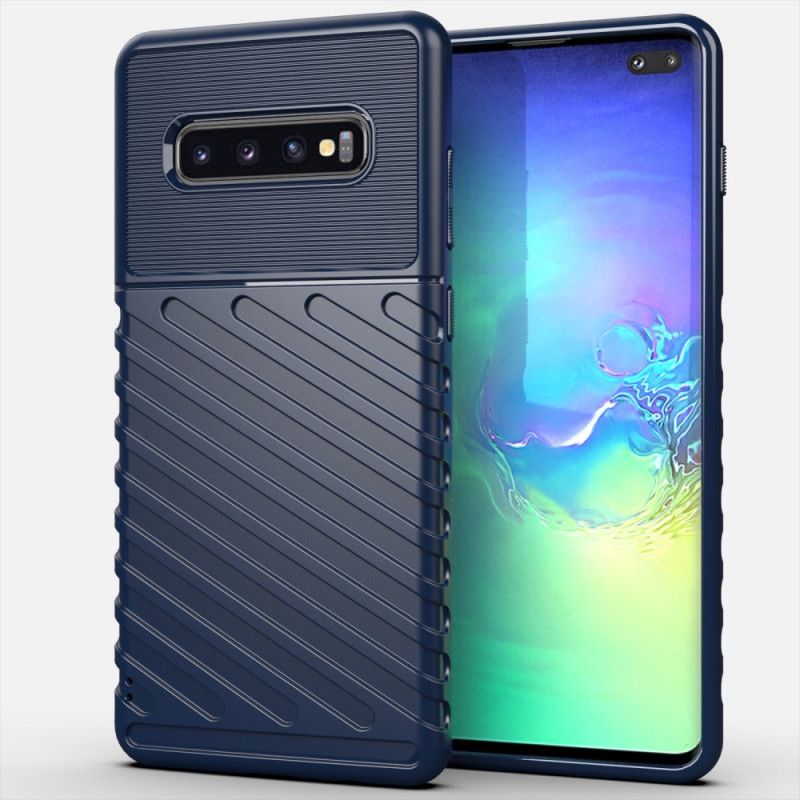 Hülle Samsung Galaxy S10 Plus Schwarz Donnerserie