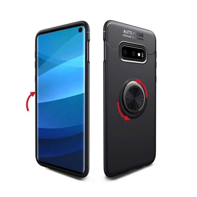 Hülle Samsung Galaxy S10 Plus Schwarz Drehring