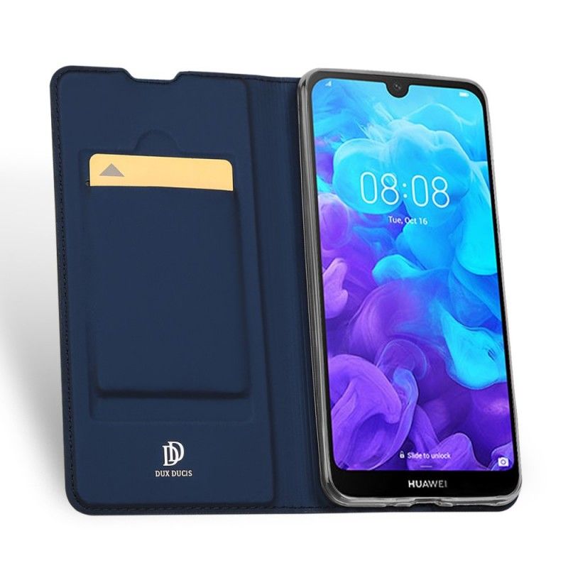 Flip Case Huawei Y5 2019 Schwarz Pro-Dux-Ducis-Haut