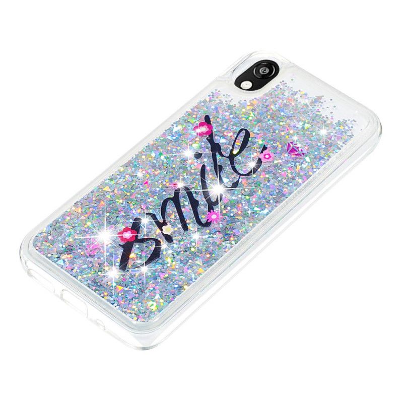 Hülle Für Huawei Y5 2019 Glitzerlächeln