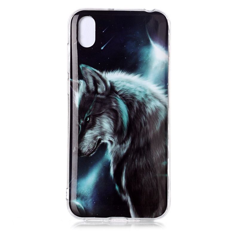 Hülle Huawei Y5 2019 Königlicher Wolf