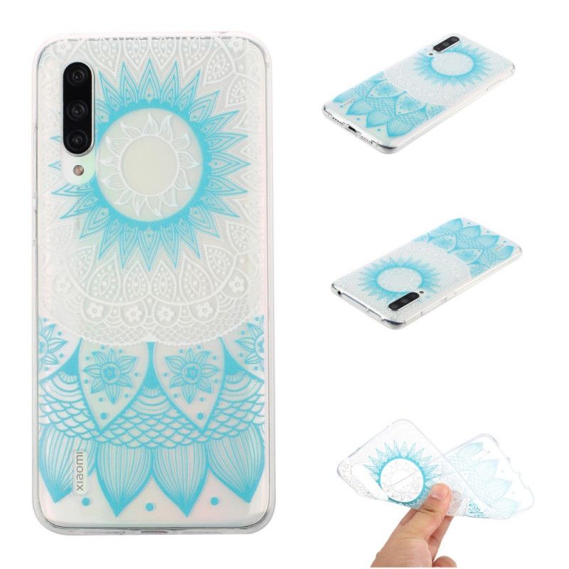 Hülle Für Xiaomi Mi 9 Lite Pink Transparentes Buntes Mandala