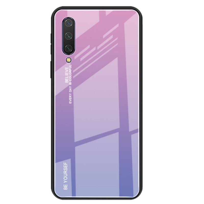 Hülle Xiaomi Mi 9 Lite Rot Verzinkte Farbe