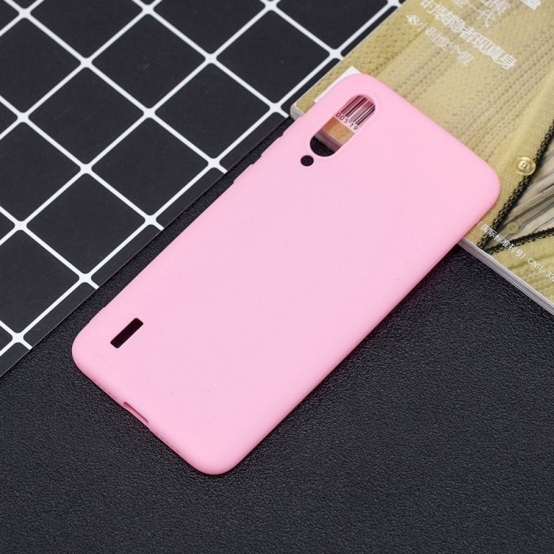 Hülle Xiaomi Mi 9 Lite Schwarz Flexible Silikonbonbonfarben