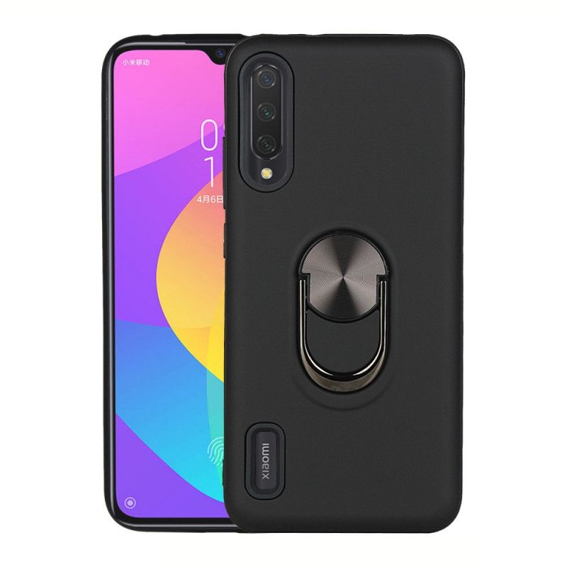 Hülle Xiaomi Mi 9 Lite Schwarz Handyhülle Abnehmbar Mit Stützring