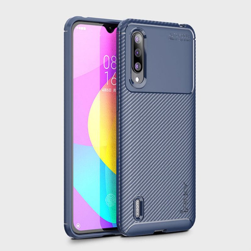 Hülle Xiaomi Mi 9 Lite Schwarz Ipaky Kohlefaser