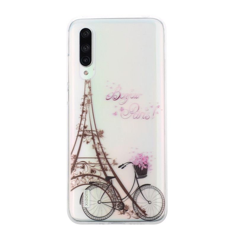 Hülle Xiaomi Mi 9 Lite Transparent Hallo Paris