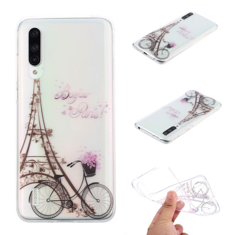 Hülle Xiaomi Mi 9 Lite Transparent Hallo Paris