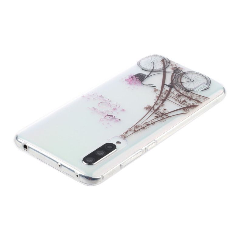 Hülle Xiaomi Mi 9 Lite Transparent Hallo Paris