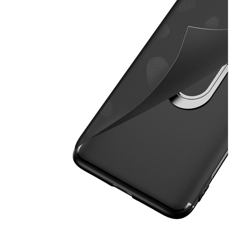 Hülle Xiaomi Mi 9 Schwarz Premium-Magnetring