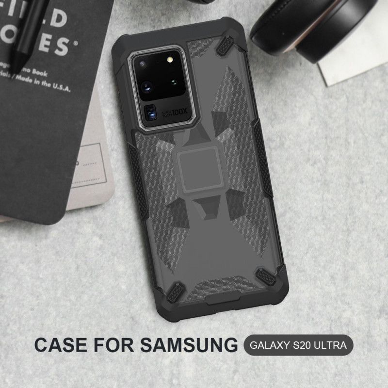 Hülle Für Samsung Galaxy S20 Ultra Schwarz Roboterserie