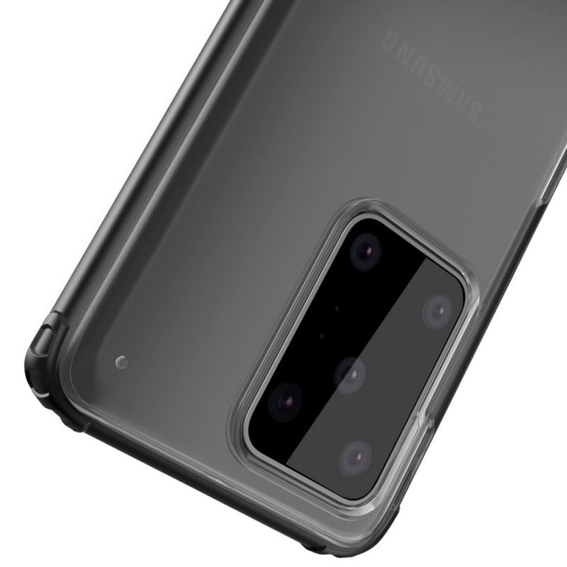 Hülle Samsung Galaxy S20 Ultra Schwarz Mit Farbigen Kanten Weben