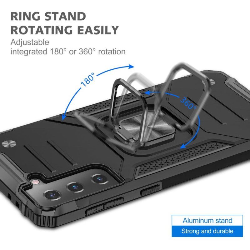 Handyhülle Für Samsung Galaxy S22 5G Abnehmbarer Ringhalter