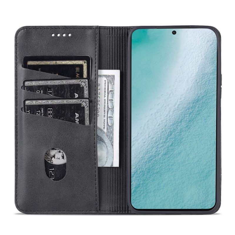 Schutzhülle Für Samsung Galaxy S22 5G Flip Case Azns Leder-styling