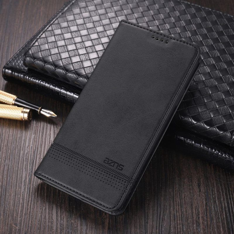 Schutzhülle Für Samsung Galaxy S22 5G Flip Case Azns Leder-styling