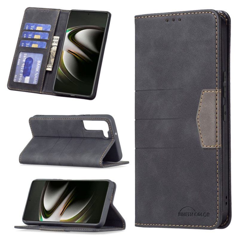 Schutzhülle Für Samsung Galaxy S22 5G Flip Case Binfen-farbe