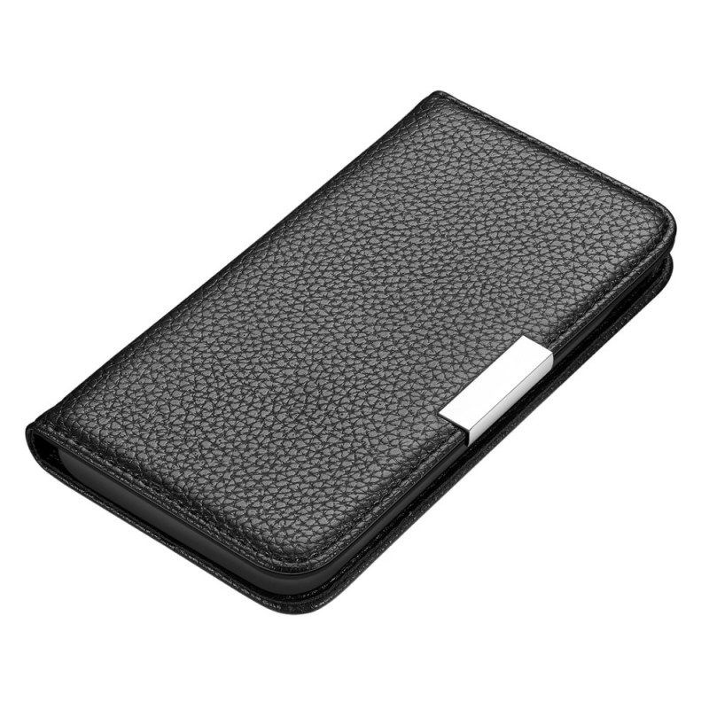 Schutzhülle Für Samsung Galaxy S22 5G Flip Case Kunstleder Litschi Ultra Chic