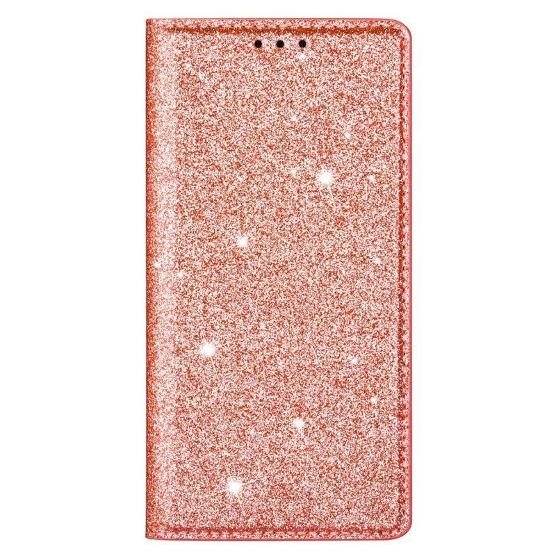 Schutzhülle Für Samsung Galaxy S22 5G Flip Case Pailletten-stil