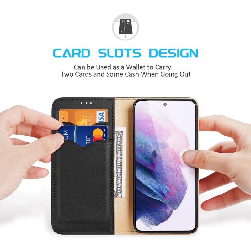 Schutzhülle Für Samsung Galaxy S22 5G Flip Case Rfid Dux Ducis