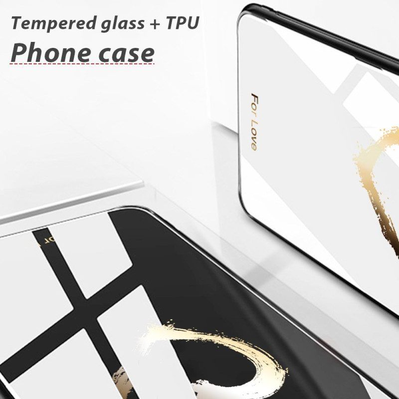 Handyhülle Für OnePlus 11 5G Herz Aus Gehärtetem Glas