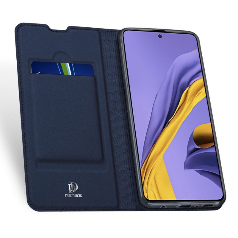 Flip Case Für Samsung Galaxy A71 Schwarz Pro-Dux-Ducis-Haut