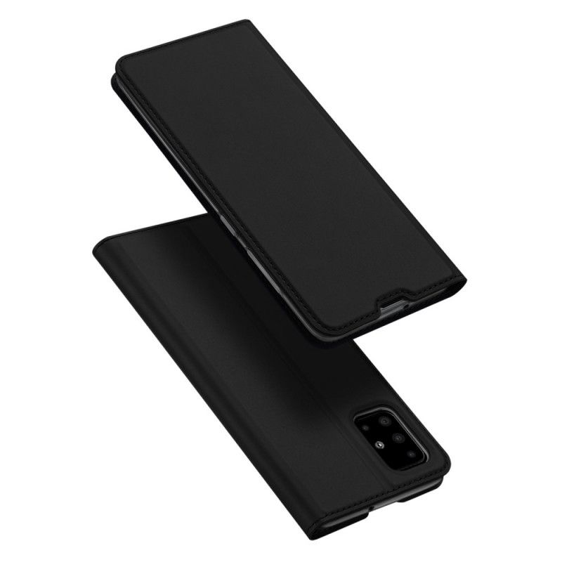 Flip Case Für Samsung Galaxy A71 Schwarz Pro-Dux-Ducis-Haut