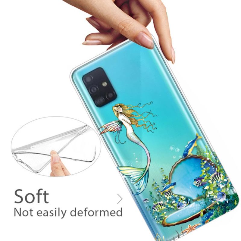 Hülle Samsung Galaxy A71 Blaue Sirene