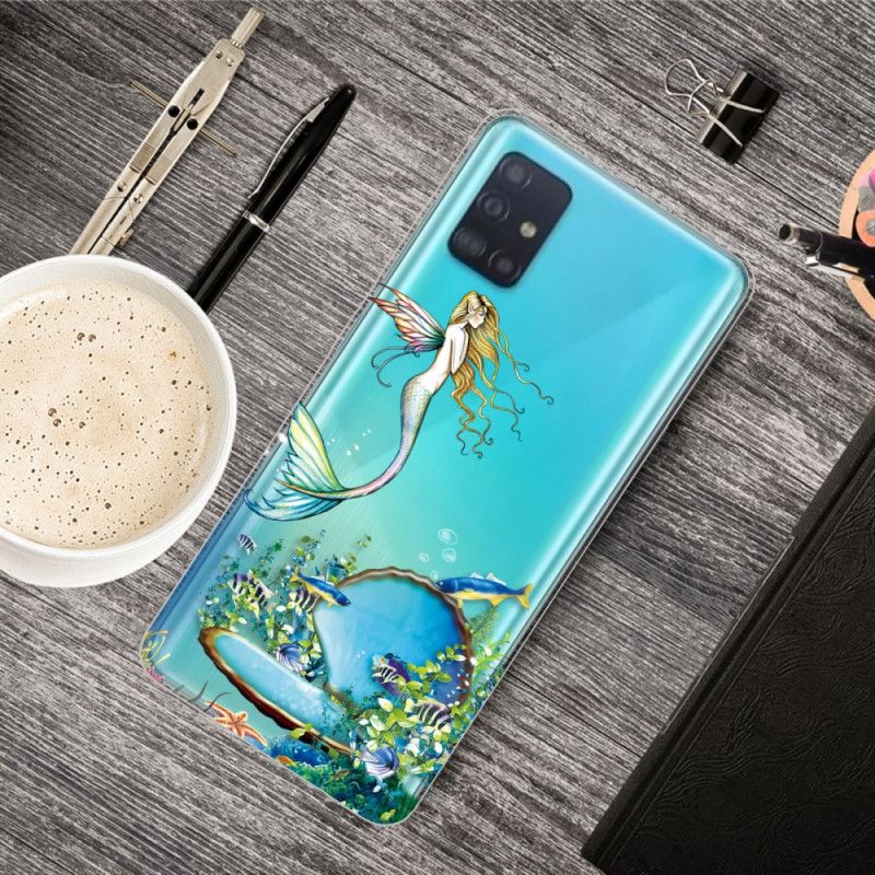 Hülle Samsung Galaxy A71 Blaue Sirene