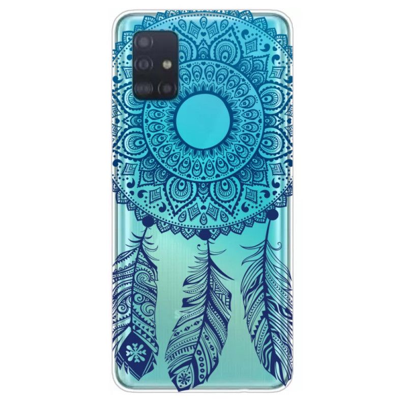 Hülle Samsung Galaxy A71 Einzigartiges Blumenmandala